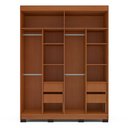 Ver imagem 4 de Guarda-roupa Casal 4 Portas 4 Gavetas com Espelho Porto