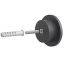 Ver imagem 6 de Kit 10 Pinos Suporte de Parede Madeira Preto Redondo Espelho Bolsa Cabide Decoração - Lyam Decor Pin