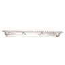 Petisqueira de Cristal C/3 Divisões Bolinha 30 X 13 X 3cm - 3