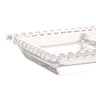 Petisqueira de Cristal C/3 Divisões Bolinha 30 X 13 X 3cm - 2