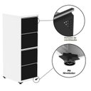 Ver mais imagens de Gaveteiro Arquivo para Escritório em Aço 4 Gavetas