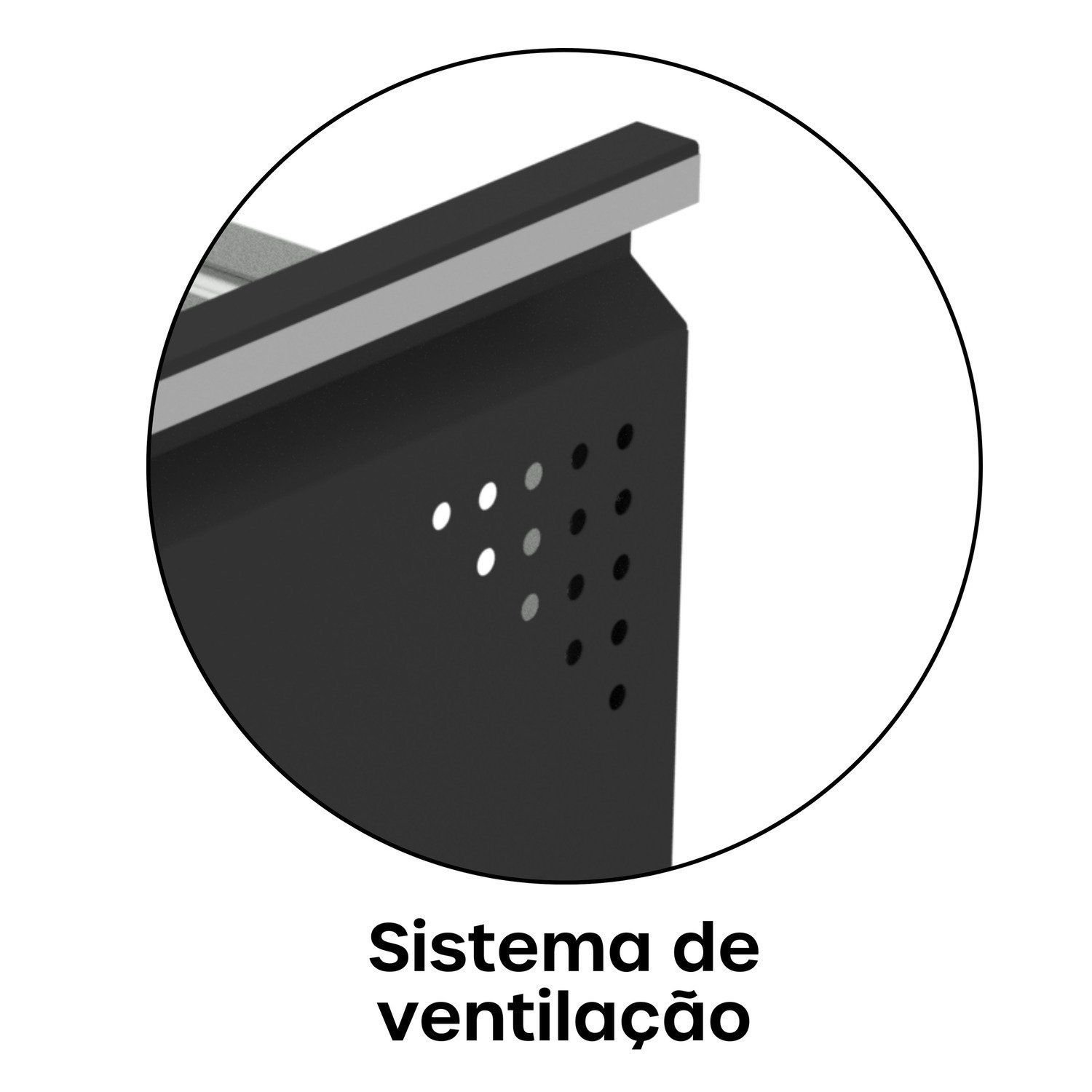 Gaveteiro Arquivo para Escritório em Aço 4 Gavetas - 9