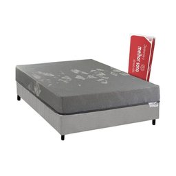 Colchão Solteiro Enrolado a Vácuo Espuma D28 Gray Bed In Box (88x188x19) - Kappesberg - 2