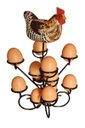 Ver imagem 1 de Porta Ovos Galinha Ferro 12