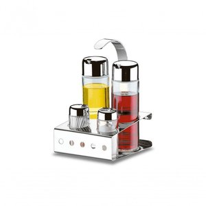 Galheteiro Inox 5 Peças - Parma - Brinox