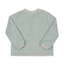 Ver imagem 2 de Casaco Pelo com Detalhe Bordado Letut Ref:lt15882 P/gg Verde Claro