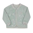 Ver imagem 1 de Casaco Pelo com Detalhe Bordado Letut Ref:lt15882 P/gg Verde Claro