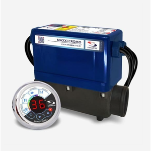 Aquecedor Sinapse para Banheira de Hidromassagem Maxxi Cromo 5000w/127v C/1 Spot Cromado