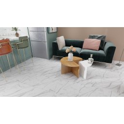 Piso Vinilico Autocolante Mármore Placa 46x46 - 1