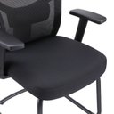Ver imagem 4 de Kit 10 Cadeiras Interlocutor Office Chicago Fixa Rivatti