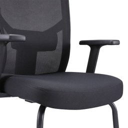 Kit 10 Cadeiras Interlocutor Office Chicago Fixa - 10