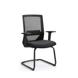 Kit 10 Cadeiras Interlocutor Office Chicago Fixa - 2