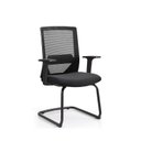 Ver imagem 2 de Kit 10 Cadeiras Interlocutor Office Chicago Fixa Rivatti