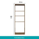 Ver imagem 2 de Closet Aberto Alasca Freijó Carraro