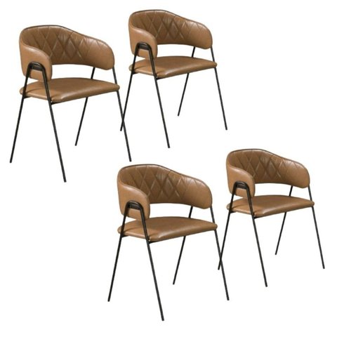 Conjunto Sala de Jnatar 4 Cadeiras Veneza