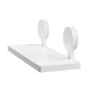 Ver mais imagens de Prateleira para Banheiro com Adesivo 32,1cm Branco