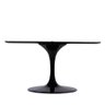 Base de Mesa Saarinen Oval Para Tampo Preto - 2