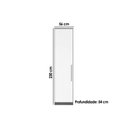 Ver imagem 2 de Guarda Roupa Modulado 71130k Irlanda C- 1 Porta Amendola-branco
