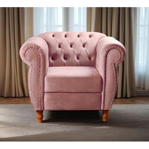 Sofá Nobreza Poltrona Chesterfield Vintage Retrô Clássico