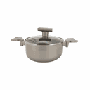 Ver imagem 1 de Caçarola Sartin Cook Champanhe Alum 22 Cm Mimo Ps22cc