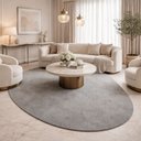 Ver imagem 5 de Tapete Elegant Organico #02 Light Gray 2,95x3,95:light Gray #02