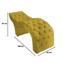Ver imagem 3 de Maca Estofada Estética Cílios Salão Spa Suede Kelly Cor:amarelo
