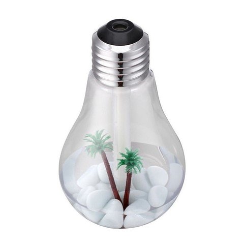 Luminária Lâmpada Difusor Umidificador Ambiente Ar Luz Led Usb