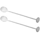 Ver imagem 1 de 2 Colheres Bailarina 26cm Inox Tress Lyor Bartender Bebidas Coquetel Drinks