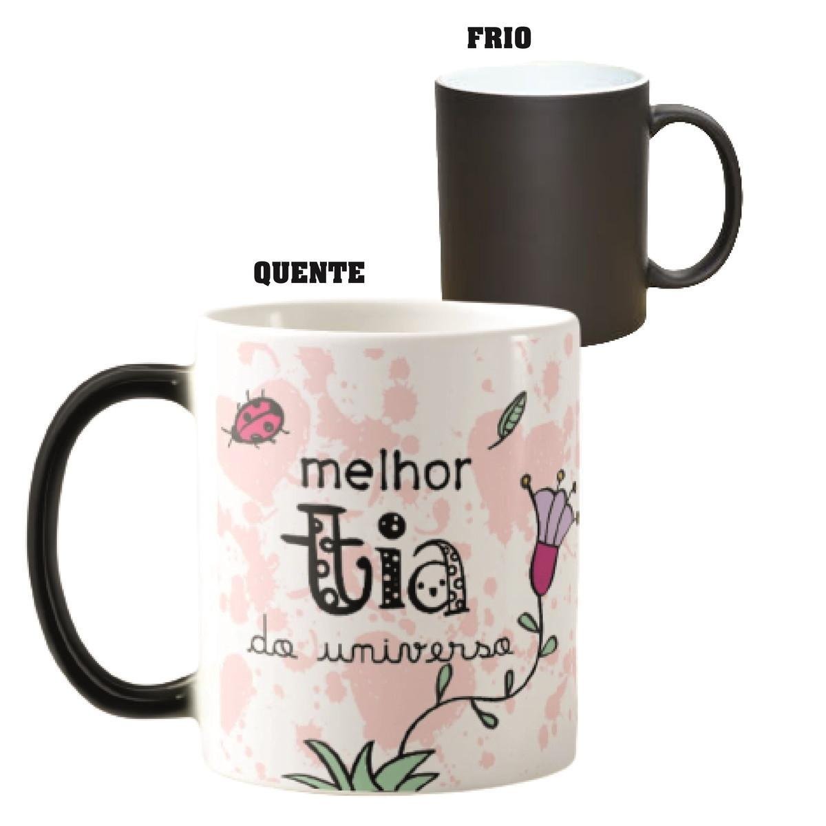 Caneca Mágica Presente Especial para Melhor Tia do Universo - 1