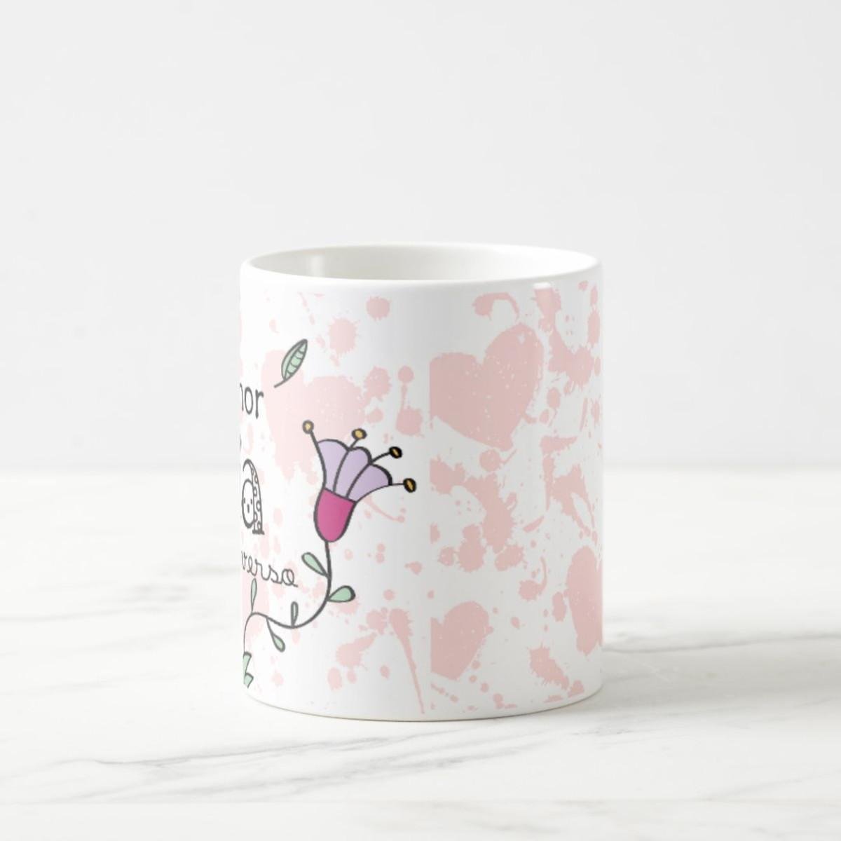 Caneca Mágica Presente Especial para Melhor Tia do Universo - 4