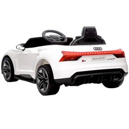 Mini Carro Elétrico Infantil Audi Etron Gt Bateria 6v Motorizado Controle Importway Bw-273 Branco - 6