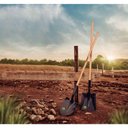 Ver imagem 2 de Pá de Bico Tramontina 416/20 em Aço com Cabo de Madeira 120 Cm Tramontina