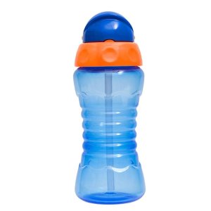 Garrafinha Fresh Infantil com Canudo Silicone Marinho Buba