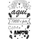 Ver imagem 1 de Adesivo de Parede Decorativo Frase Motivacional Bem Vindo Sorveteria