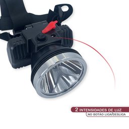 Lanterna Cabeça Led Super Potente Recarregável - 4 Lanterna Cabeça Led Super Potente Recarregável - 4