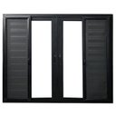 Ver imagem 4 de Janela Veneziana 6 Folhas com Tela Mosquiteira Aluminio 120cm X 200cm