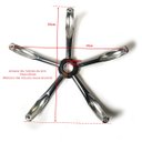 Ver imagem 4 de Estrela em Aço Cromado Resistente para Cadeira