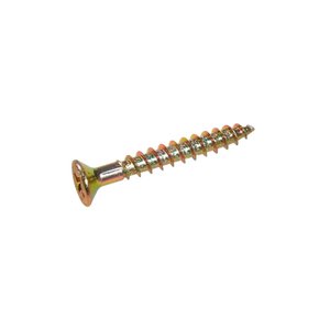Parafuso para Madeira 3,0x25mm Cabeça Chata Phillips 500 Unidades Bicromatizado 01 Caixa