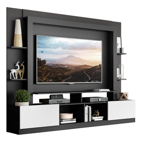 Estante com Suporte TV 65" e 2 portas Oslo Multimóveis V3386