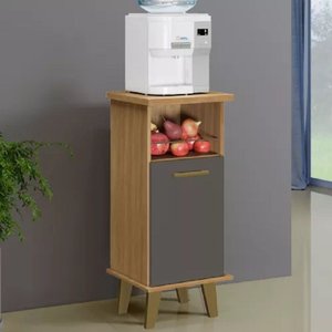 Armário Balcão Suporte Agua Cozinha Área Serviço Escritório:cinamomo/grafite