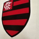 Ver imagem 4 de Almofada Veludo Bordada Flamengo 45cm X 45cm com Enchimento
