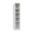 Ver imagem 5 de Guarda-Roupa Planejado 40cm sem Portas com Prateleiras Jade CabeCasa MadeiraOriginals Branco/Fosco