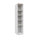 Ver imagem 5 de Guarda-Roupa Modular 40cm sem Portas com Prateleiras Jade CabeCasa MadeiraOriginals Branco/Fosco