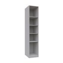 Ver imagem 5 de Guarda-Roupa Modular 40cm sem Portas com Prateleiras Jade CabeCasa MadeiraOriginals Cinza/Urbano