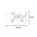 Ver imagem 7 de Caneca de Vidro Resistente Bom Dia 120ml 20539 Wolff Cada