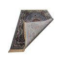 Ver imagem 3 de Tapete Persa Royal Cinza 300x400cm Fio Acetinado - Ideal para Quarto e Sala