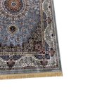 Ver imagem 5 de Tapete Persa Royal Cinza 300x400cm Fio Acetinado - Ideal para Quarto e Sala