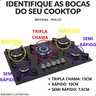 Registro Queimador Rapido Bct4p Cooktop Philco Britania Original - 5