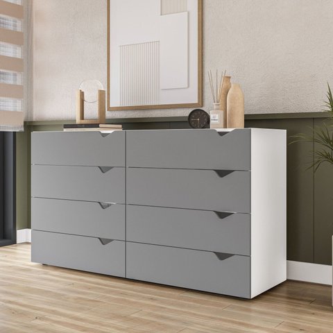 Cômoda 8 Gavetas Porto 150cm X 83,5cm