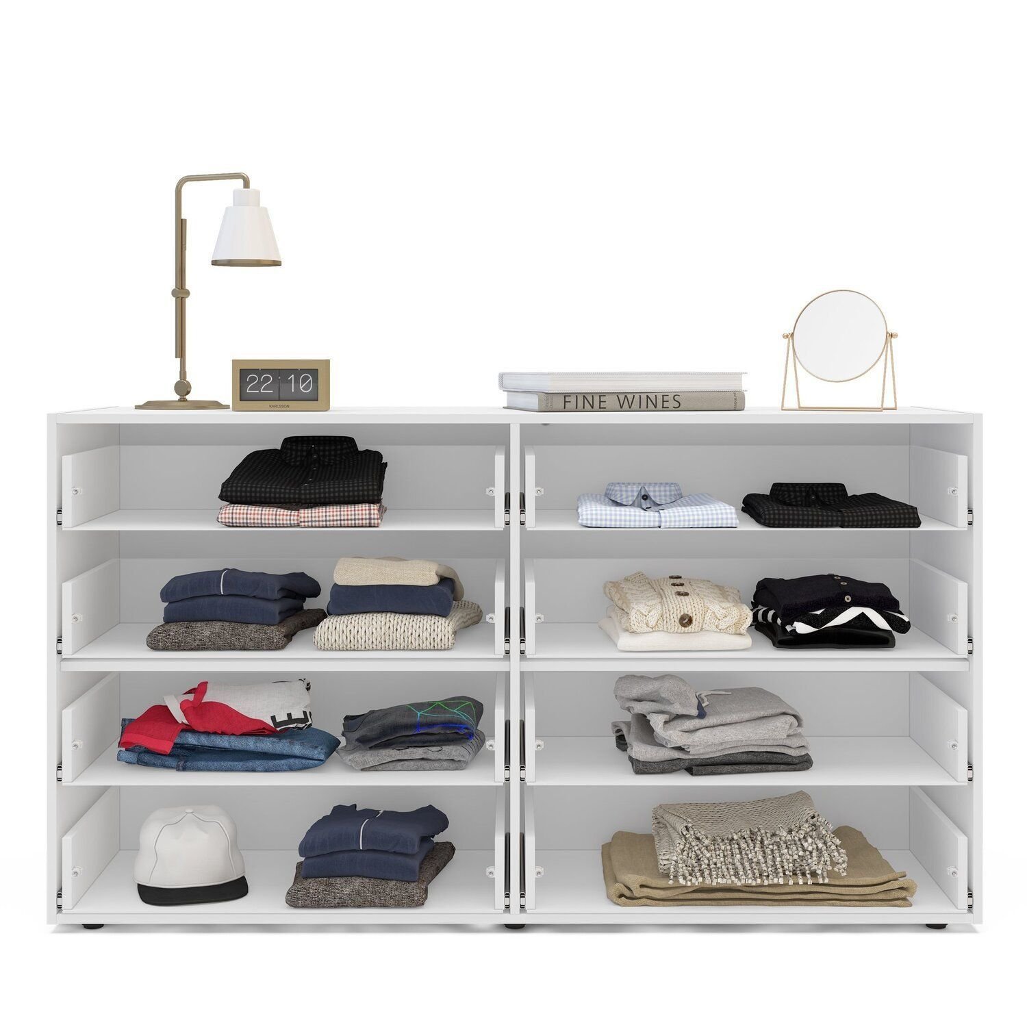 Cômoda 8 Gavetas Porto 150cm X 83,5cm - 5